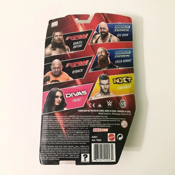 2015 WWE Paige Series 57 Divas Action Figure Mattel Damaged Box - Picture 10 of 16